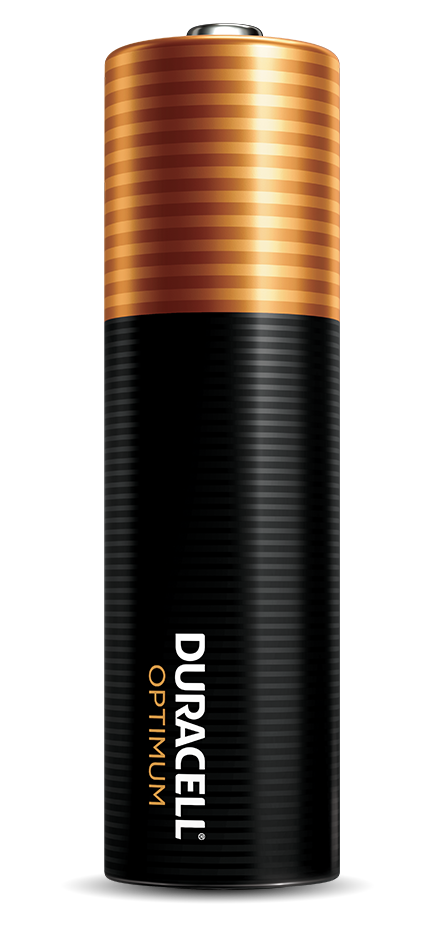 Duracell Optimum AA Battery with 4X POWER BOOST™, 12 Pack Resealable Package