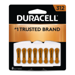 312 Hearing Aid Battery 8 pack front