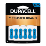 675 Hearing Aid Battery 6 Pack front