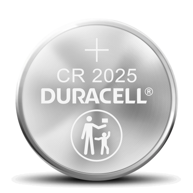 1 Batterie CR-2025 Duracell Knopf Lithium 3V Dlc 2026 