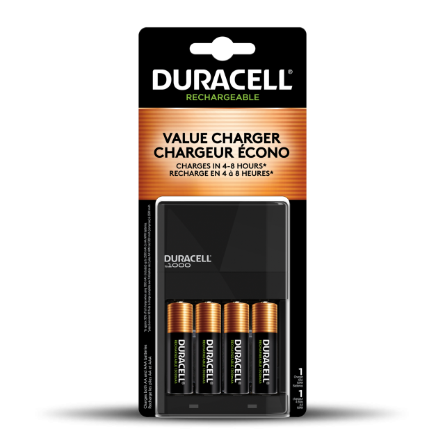 Duracell Set de Recarga para 6 Pilas AA y 2 AAA