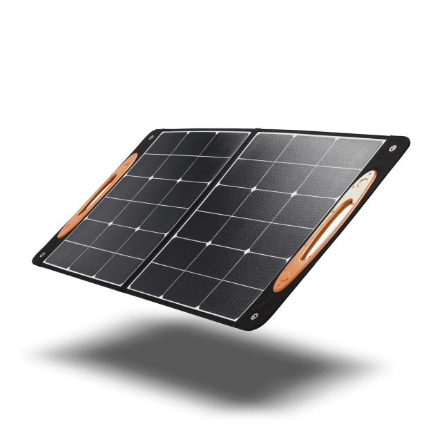 100W Solar Panel - Duracell Batteries