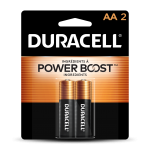 Duracell - Pilas alcalinas CopperTop de 9V - Batería de larga duración,  multiusos, de 9 voltios, para el hogar y la empresa - 2 unidades, marrón