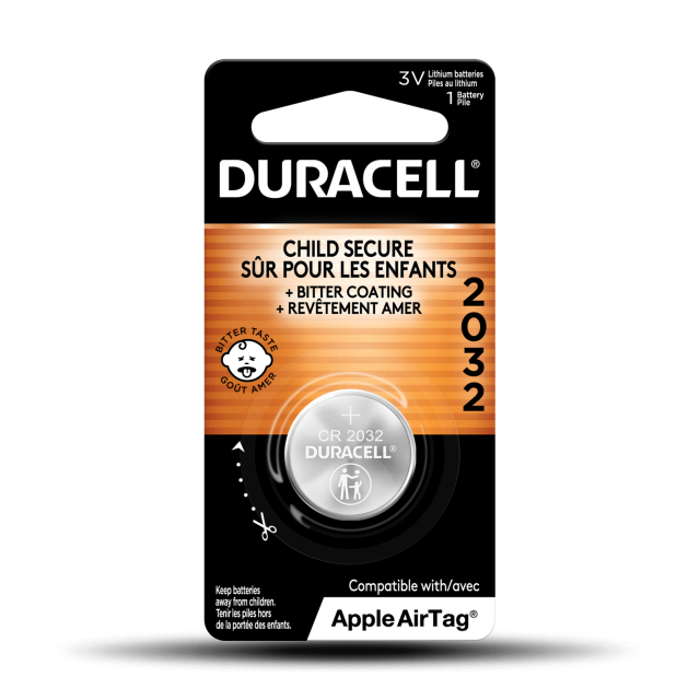 CR2032 Battery 1 Trusted Battery Brand Duracell